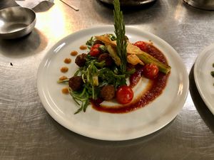 Kichererbsenbällchen at Heimat in Eisenach