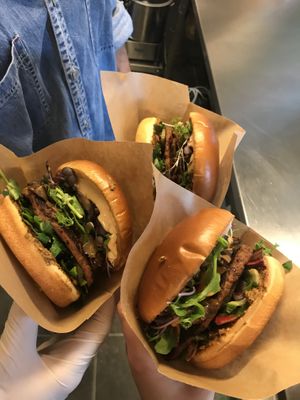 burger time @vegandotttir at VeganDóttir in Aalborg