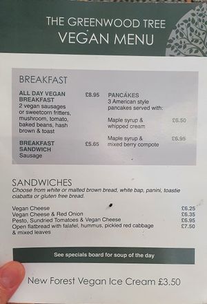  at The Greenwood Tree in Lyndhurst