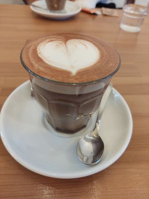 Hot chocolate at SĪTÚ Coffee & Tea in Prague