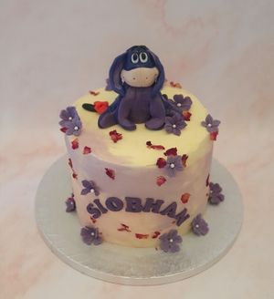 Eeyore birthday cake at Marie Makes in Milton Keynes
