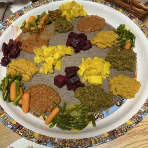   at Awash Ethiopian Cuisine in Lancaster