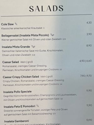 2 salads  at Food Lounge Bergedorf in Hamburg