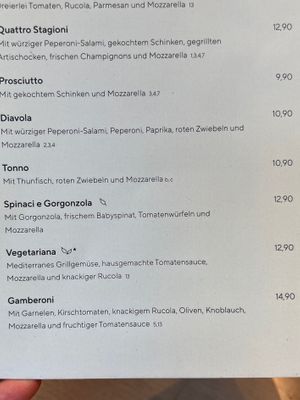 1 pizza option  at Food Lounge Bergedorf in Hamburg