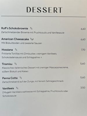 1 desert option  at Food Lounge Bergedorf in Hamburg