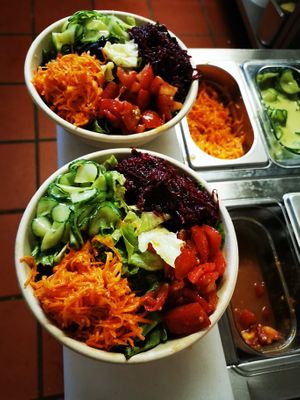 Big Salad Bowl at Beb & Bene in Freiburg