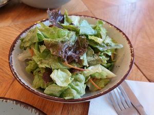 Side salad at Beb & Bene in Freiburg