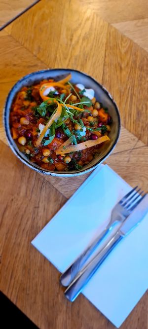 vegan Tagine with Couscous at Beb & Bene in Freiburg
