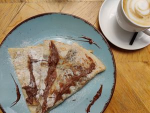 Schoko Crepe at Beb & Bene in Freiburg