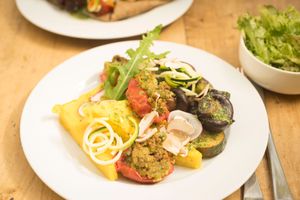Menu du jour at Beb & Bene in Freiburg