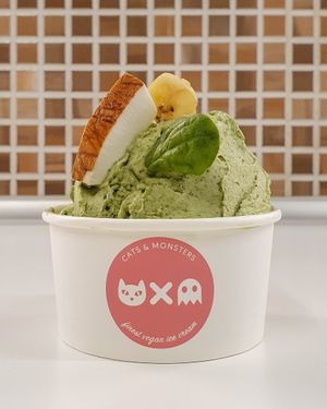 Green Smoothie at Cats & Monsters  in Athens