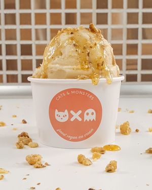 Greek Yogurt at Cats & Monsters  in Athens