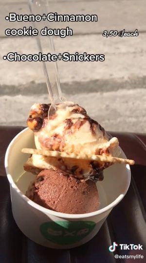 Chocolate and Snickers at Cats & Monsters  in Athens