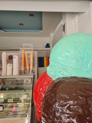 Nice little queer details at Cats & Monsters  in Athens