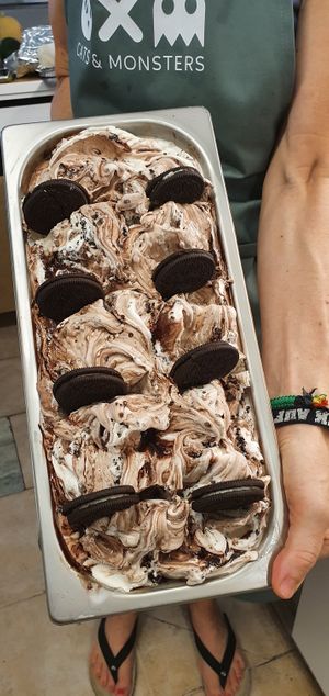 Oreo at Cats & Monsters  in Athens