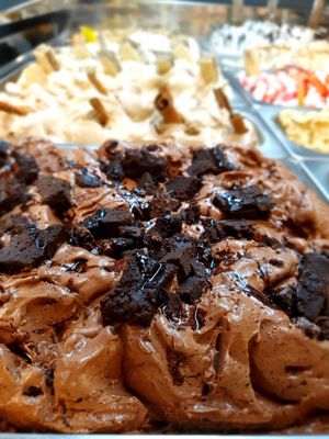 Brownies at Cats & Monsters  in Athens