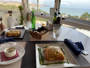 Lasagnes at B-Side Cafe in Fuerteventura