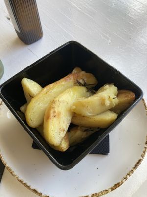Potatoes  at B-Side Cafe in Fuerteventura