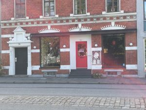 Pink head HQ at Pink Head HQ in Malmo