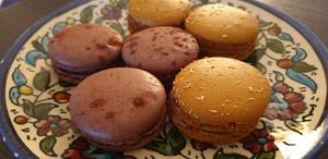Vegan macarons at Ladurée - Quai des Bergues in Geneva