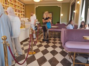 Interior at Ladurée - Quai des Bergues in Geneva