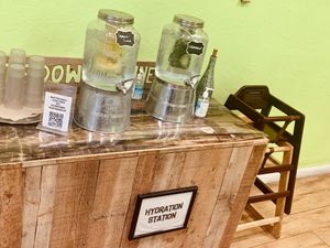 Free lemon and cucumber water   at The Downtowner in Stockton