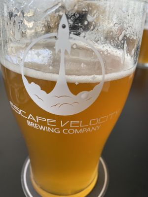 Rapid Unplanned Disassembly IPA, this is amazing  at Escape Velocity Brewing in Lafayette
