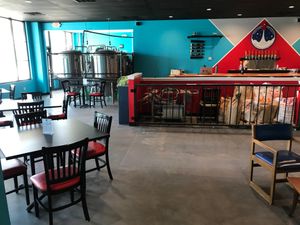 No question you're in a working brewery at Escape Velocity Brewing in Lafayette