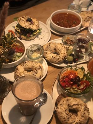   at Das Kaff - Bagel Bar & Coffee Salon in Muelheim