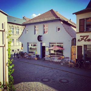 Lokal from outside  at lokal. in Buckow