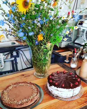 Vegan Cakes at lokal. in Buckow