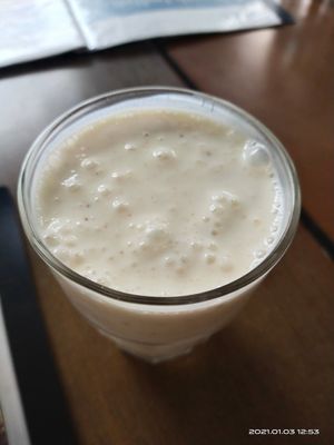 Salted lassi at Raj Restaurant - Biopolis in Central Singapore