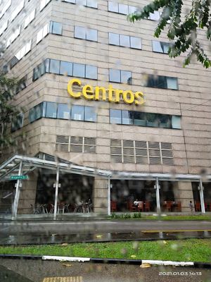 Restaurant from the outside at Raj Restaurant - Biopolis in Central Singapore