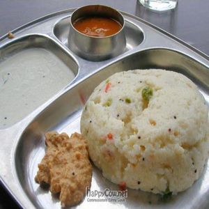  Uppuma @ SGD$2.8+ at Raj Restaurant - Biopolis in Central Singapore