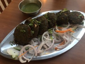 Hara bara kebab at Raj Restaurant - Biopolis in Central Singapore