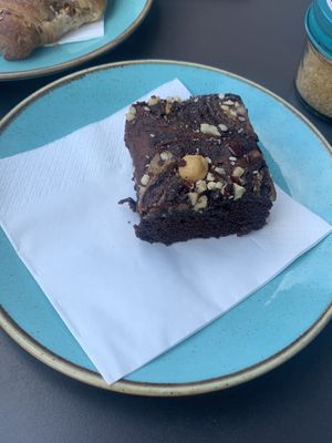 brownie  at Gordon St Coffee in Edinburgh