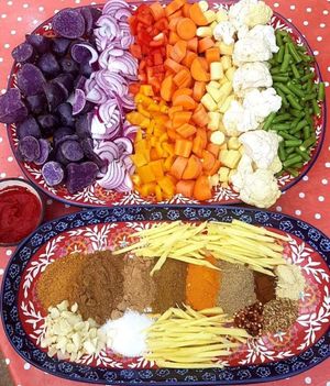 Beautiful curries made from scratch with fresh ingredients at Not Today Seitan in Oswestry