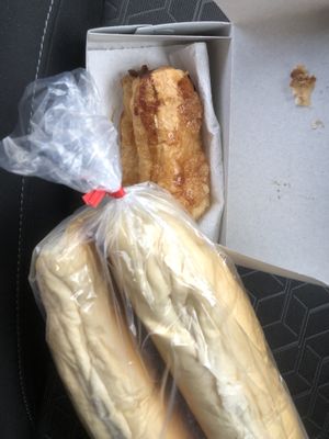 Pan sobao y quesito. Todo vegano!  at La Zanahoria in Bayamon