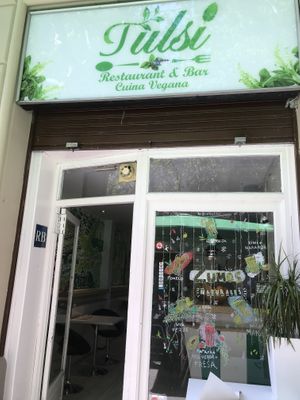 Tulsi entrance at Tulsi in Barcelona