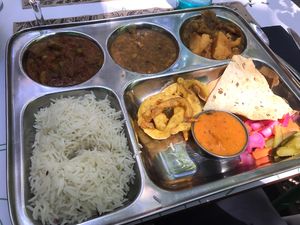 Thali at Tulsi in Barcelona
