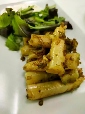 Asparagus at Tulsi in Barcelona