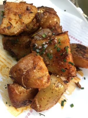 the potatoes are BOMB at Tulsi in Barcelona