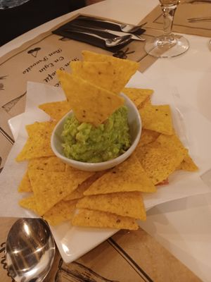Guacamole at Tulsi in Barcelona