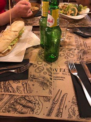 Yo no tengo plato aun  at Tulsi in Barcelona