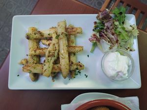 Asparagus  at Tulsi in Barcelona