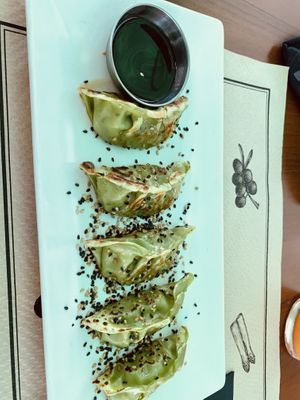 Gyoza  at Tulsi in Barcelona