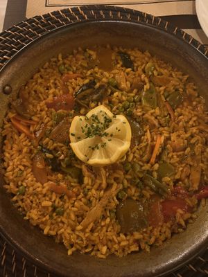Paella  at Tulsi in Barcelona