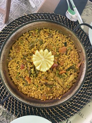 Paella  at Tulsi in Barcelona