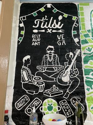 Tulsi. Restaurant vegà  at Tulsi in Barcelona