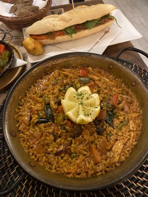Paella 🥘   at Tulsi in Barcelona